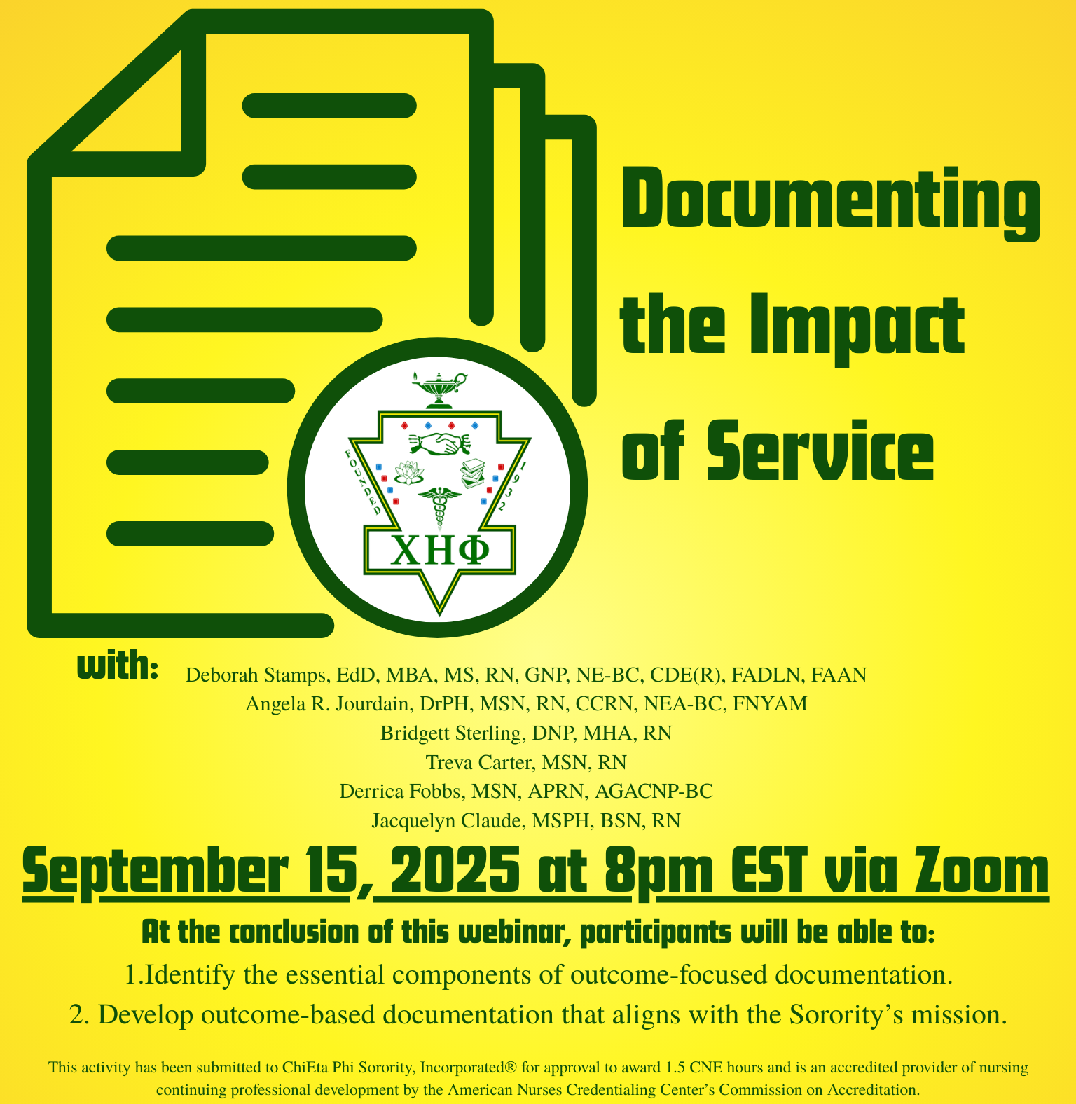 Documenting the Impact of Service